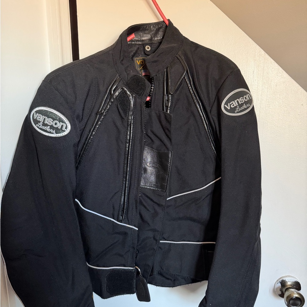 Vintage Vanson Black Performance Jacket
